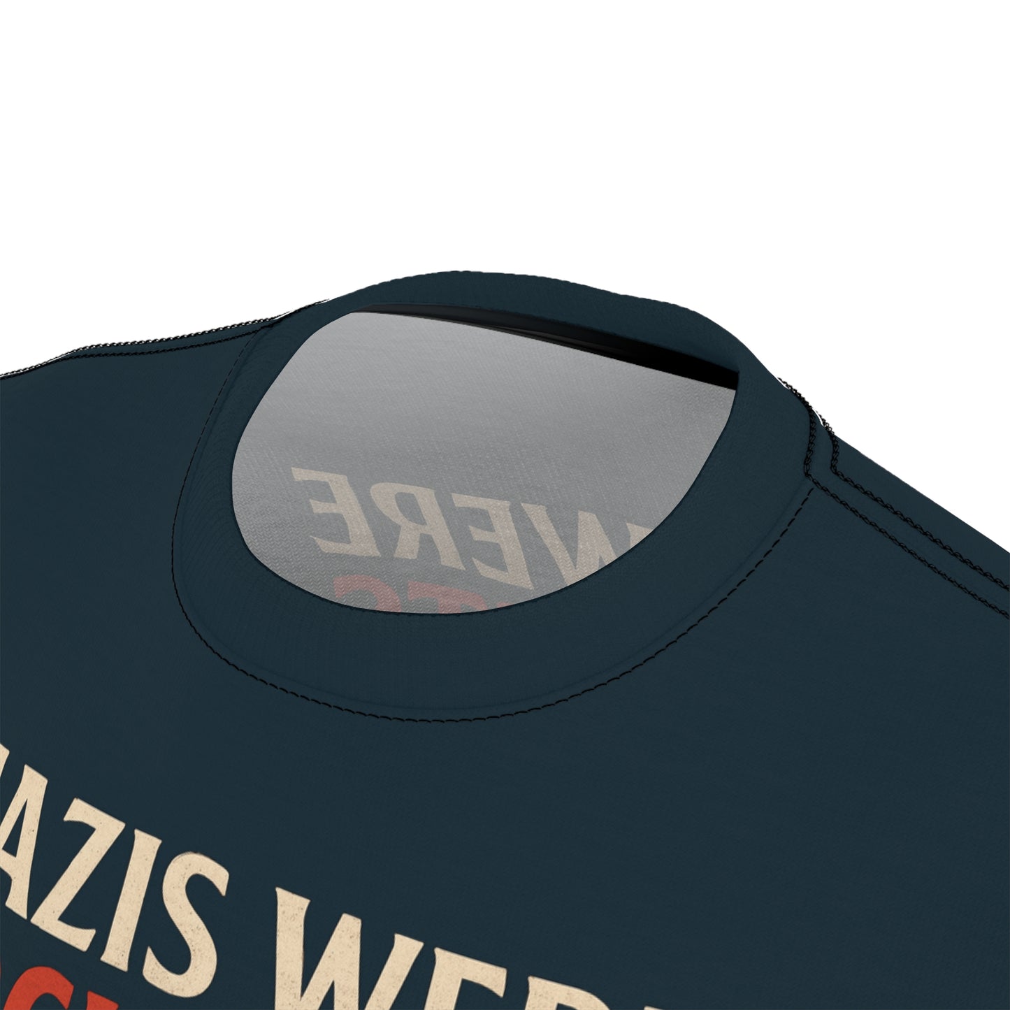 "Nazis were Socialists", Unisex T-shirt (Blue Whale)