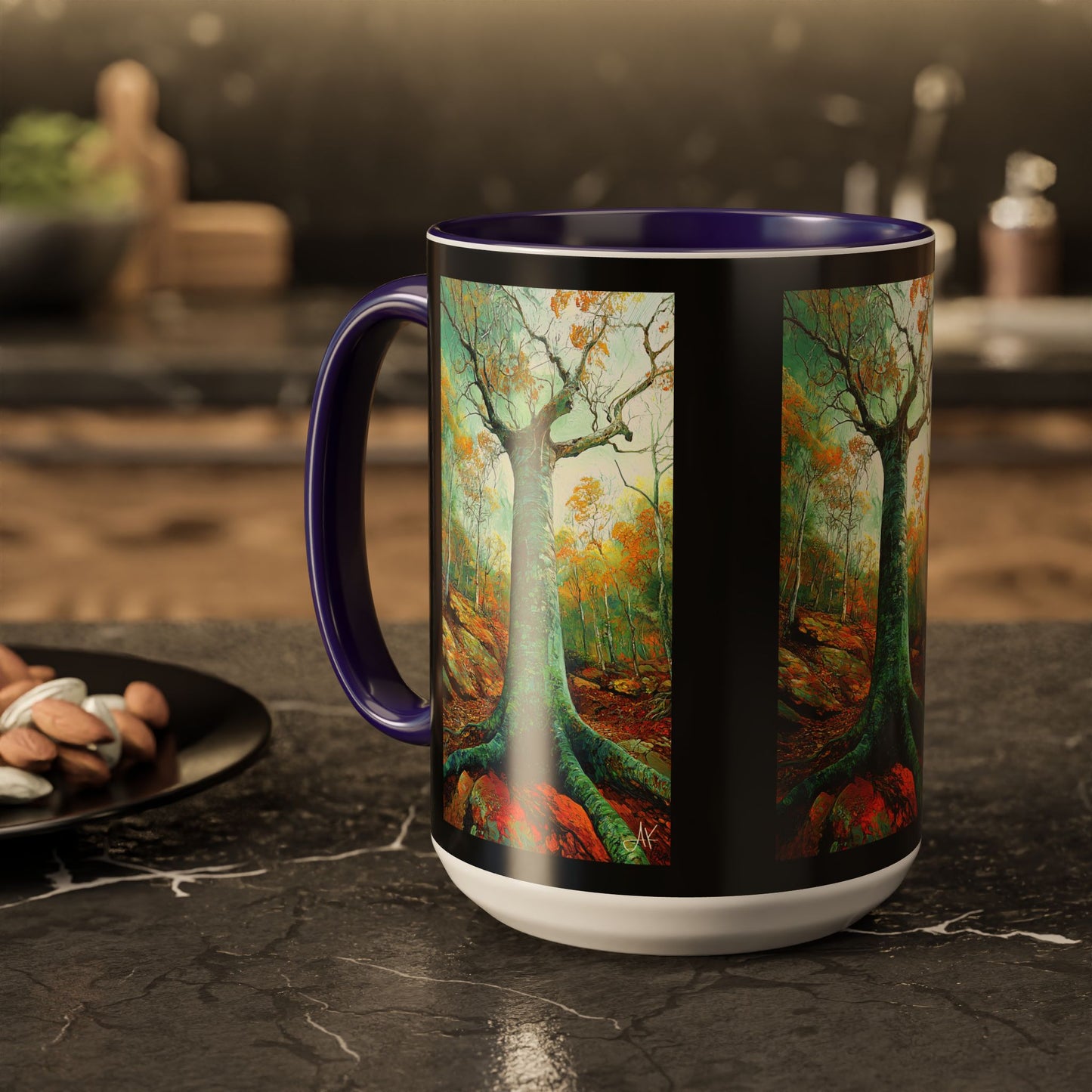 "An Criosdaidh Feá (Christian Beech)", Colorful Mugs (11oz, 15oz)