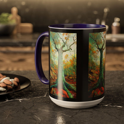 "An Criosdaidh Feá (Christian Beech)", Colorful Mugs (11oz, 15oz)