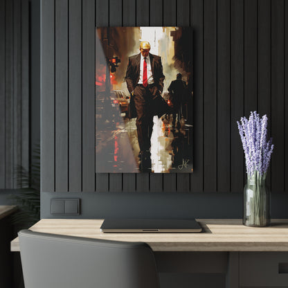 "Future President - 1970's New York", Acrylic Wall Prints (French Cleat Hanging)