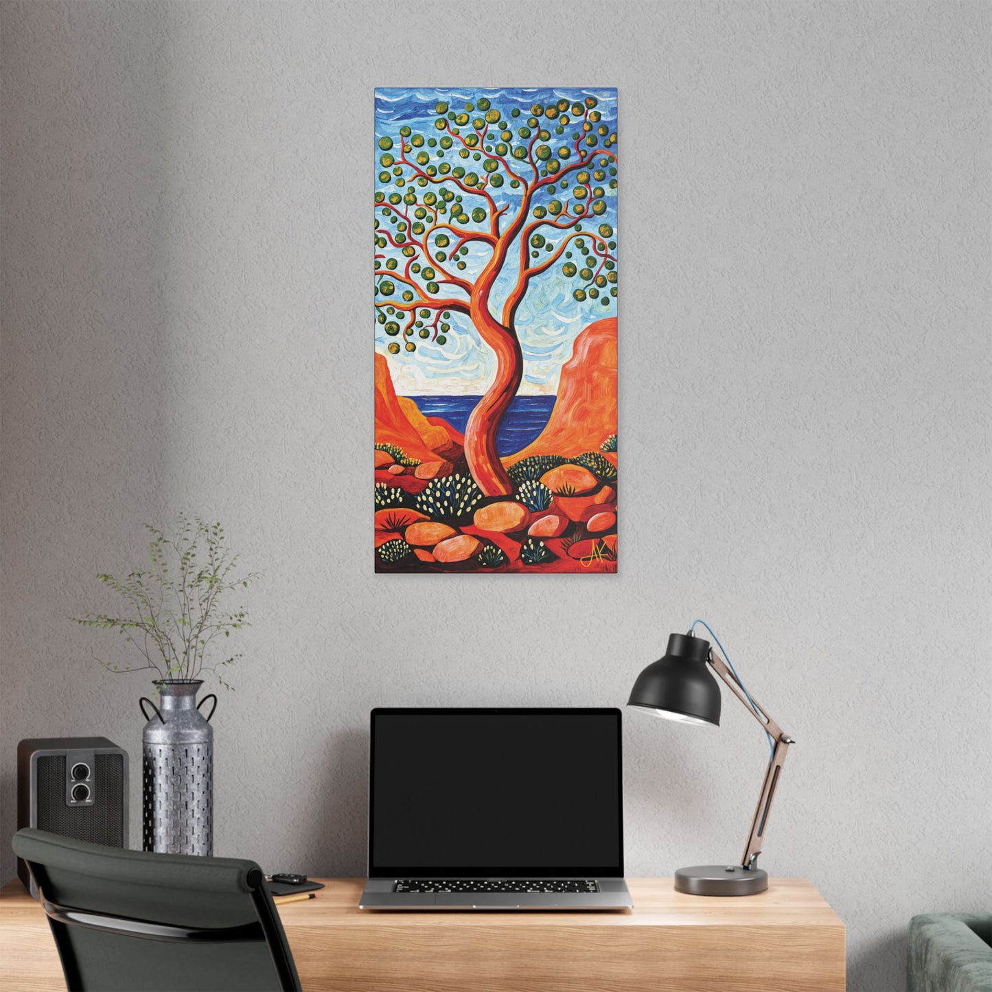 "Salt and Sunlight", Stretched Classic Canvas Fine Art Print