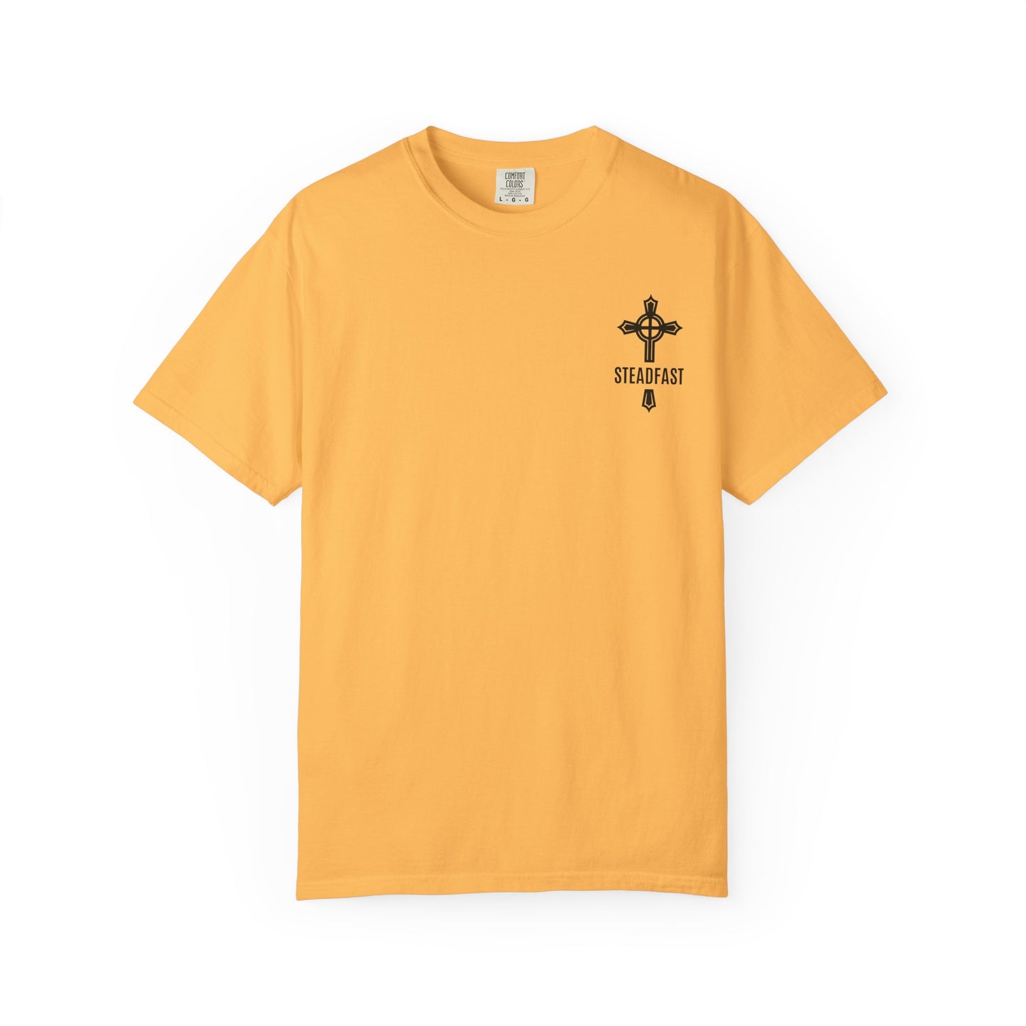 "Steadfast Cross in Black", Unisex T-shirt