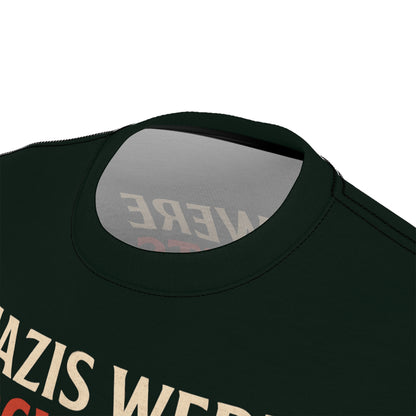 "Nazis were Socialists", Unisex T-shirt (Jadeblack)