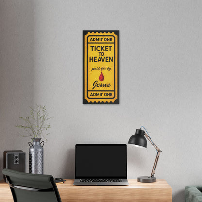 "The Golden Ticket", Stretched Classic Canvas Fine Art Print