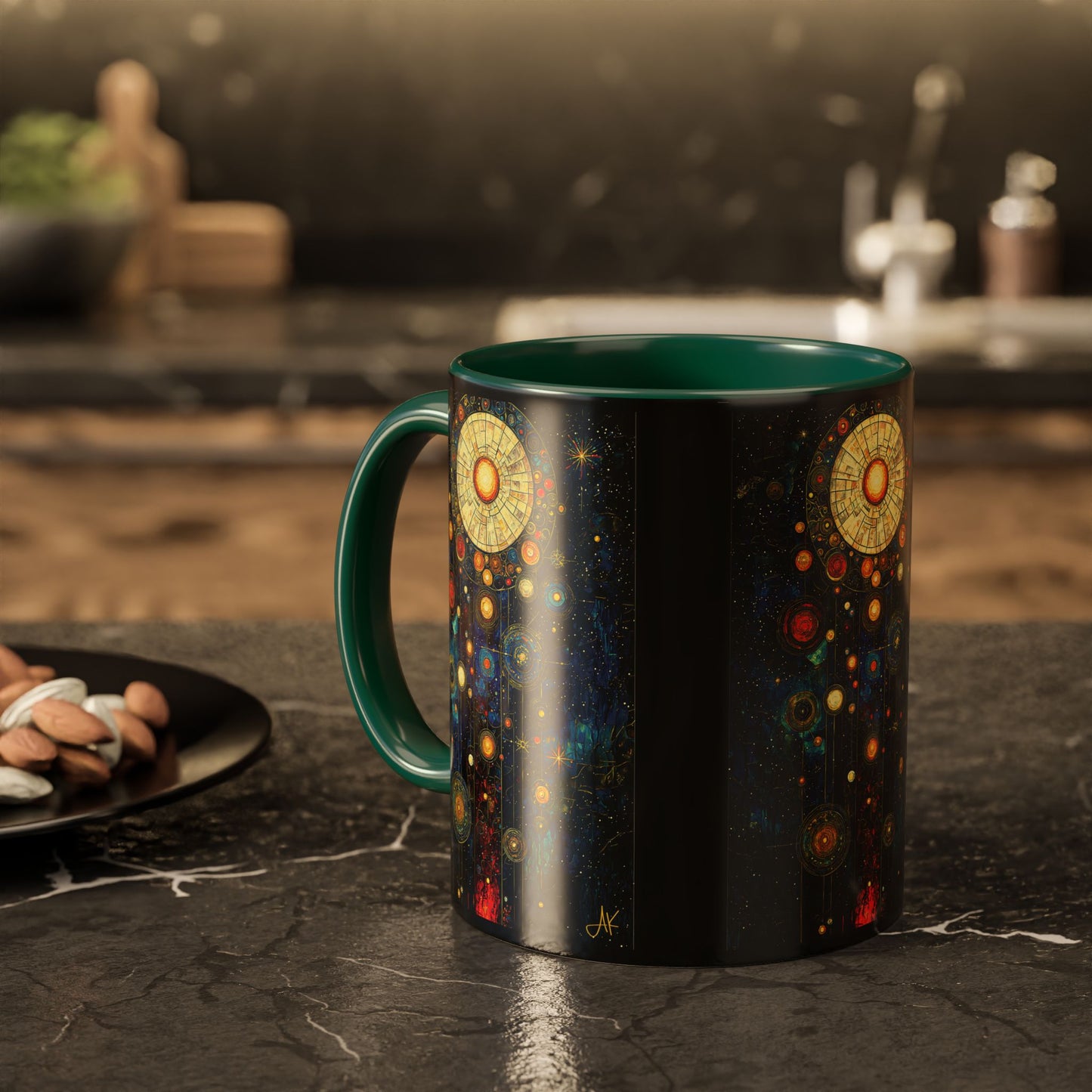 "Ancient Connection to God", Colorful Mugs (11oz, 15oz)