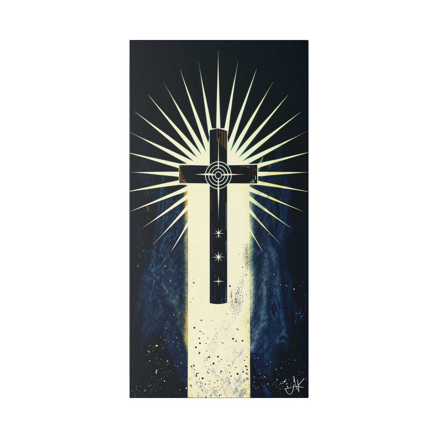 "The Light in Darkness", Stretched Classic Canvas Fine Art Print