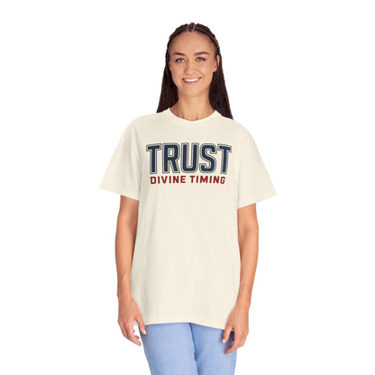 "Trust Divine Timing" #02, Unisex T-shirt
