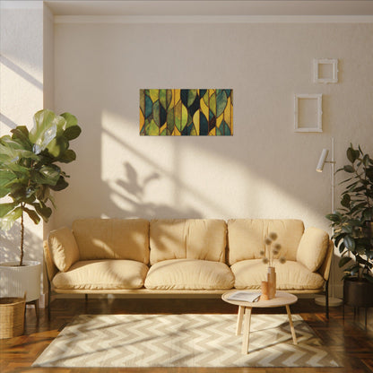 "Inner Grove", Classic Stretched Matte Canvas Pattern Art Print