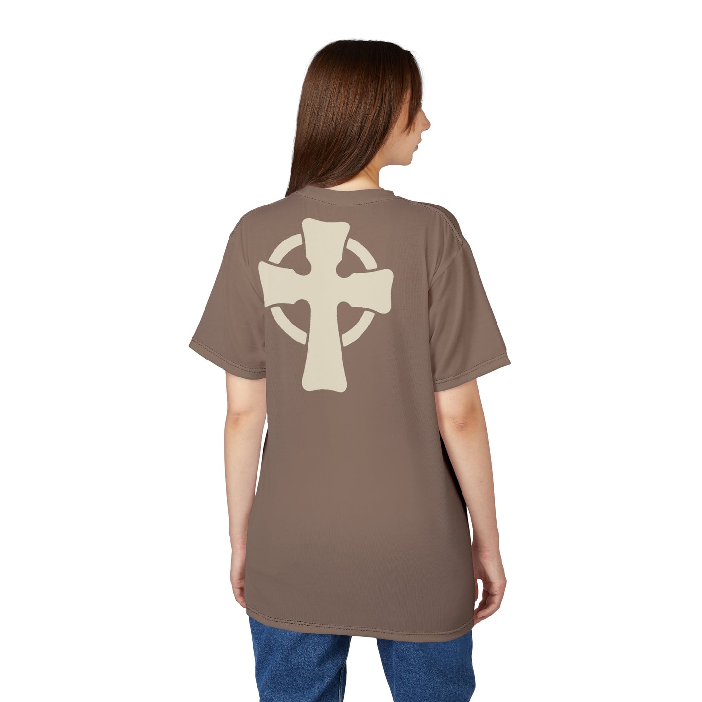 "Retro Jesus", Unisex T-shirt (Dusty Boots)
