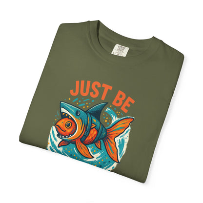 "Just Be Yourself", Unisex T-shirt (Black and dark colors)