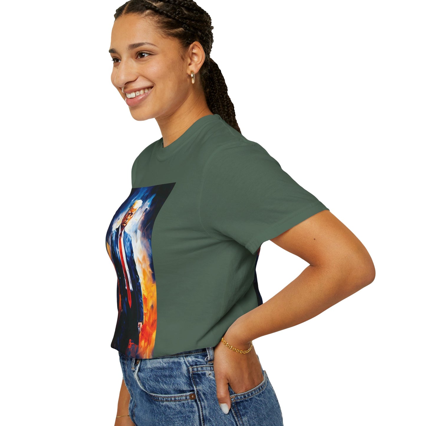 "Trump Portrait" #22, Unisex T-shirt (Dark Colors)
