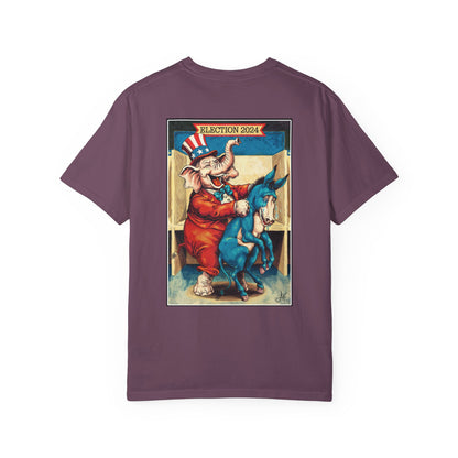 "MAGA Spanked the Donkeys 2024", Unisex T-shirt (Dark Colors)