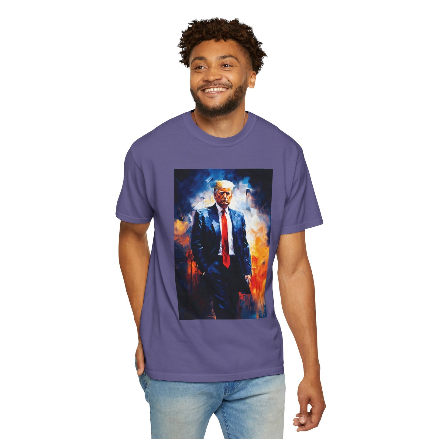 "Trump Portrait" #22, Unisex T-shirt (Dark Colors)