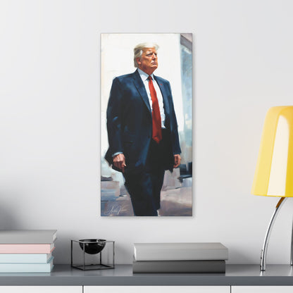 "Trump Portrait" #11, Stretched Classic Canvas Fine Art Print