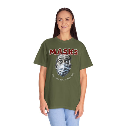 "MASKS - The Democrat's MAGA Hat", Unisex T-shirt
