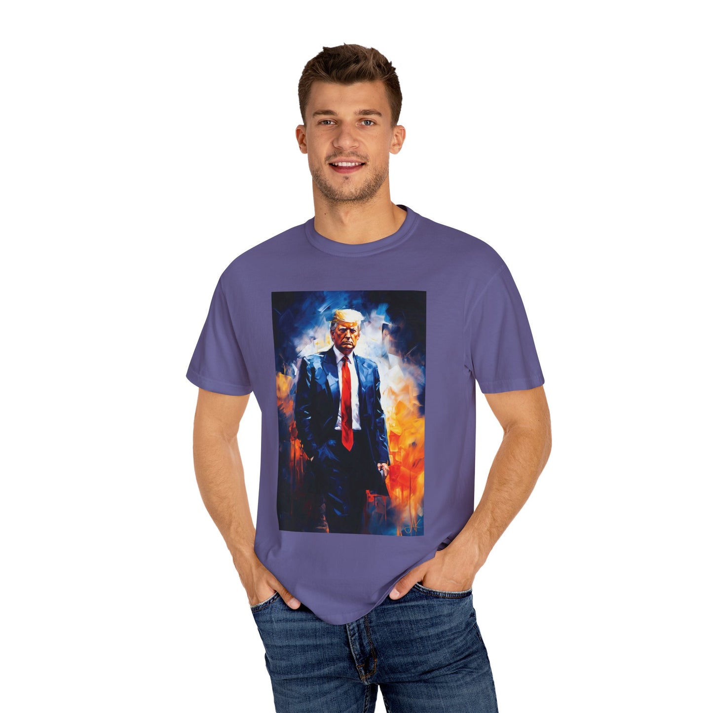 "Trump Portrait" #22, Unisex T-shirt (Dark Colors)
