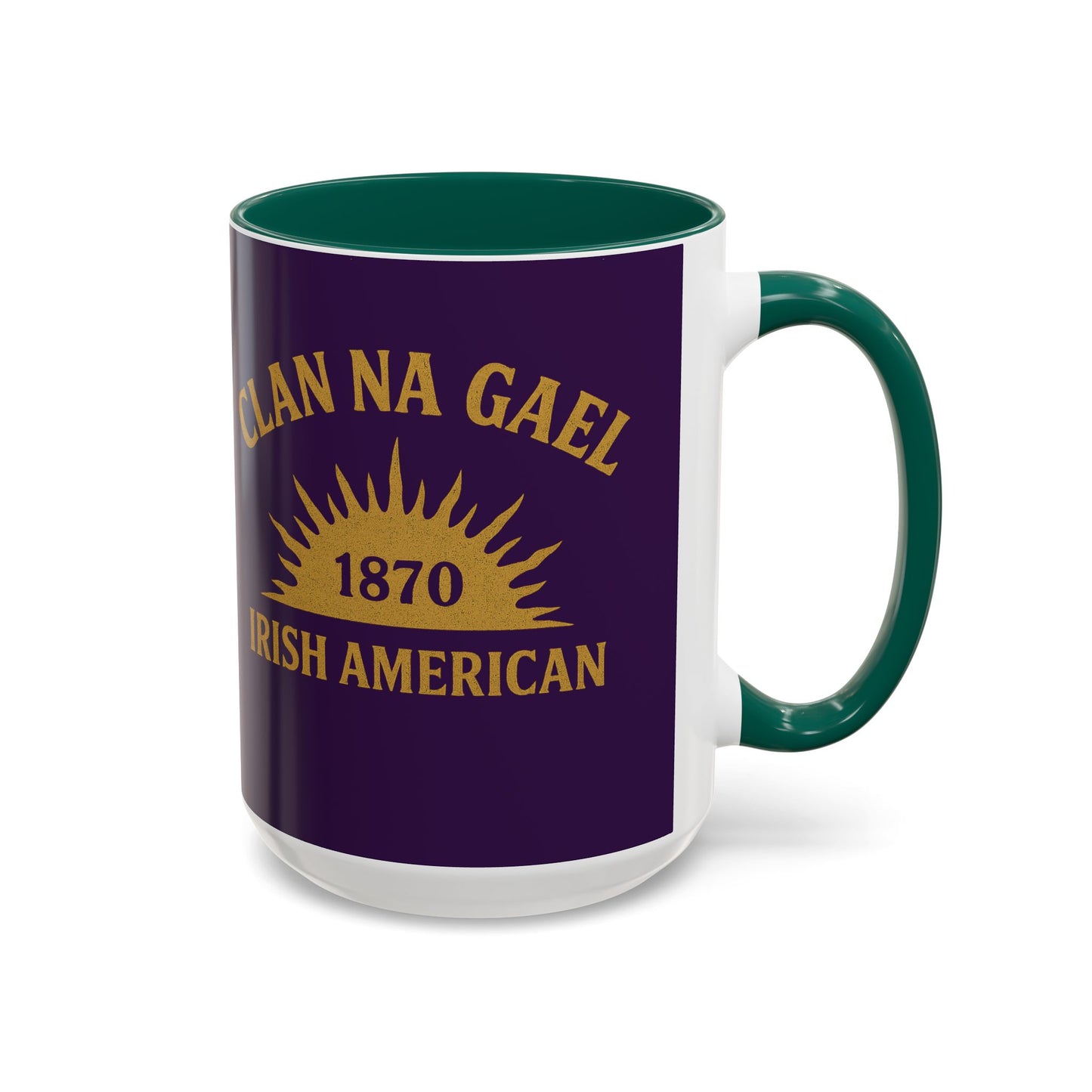 "Clan na Gael - Irish American", Colorful Mugs (11oz, 15oz) (3B0A4F)