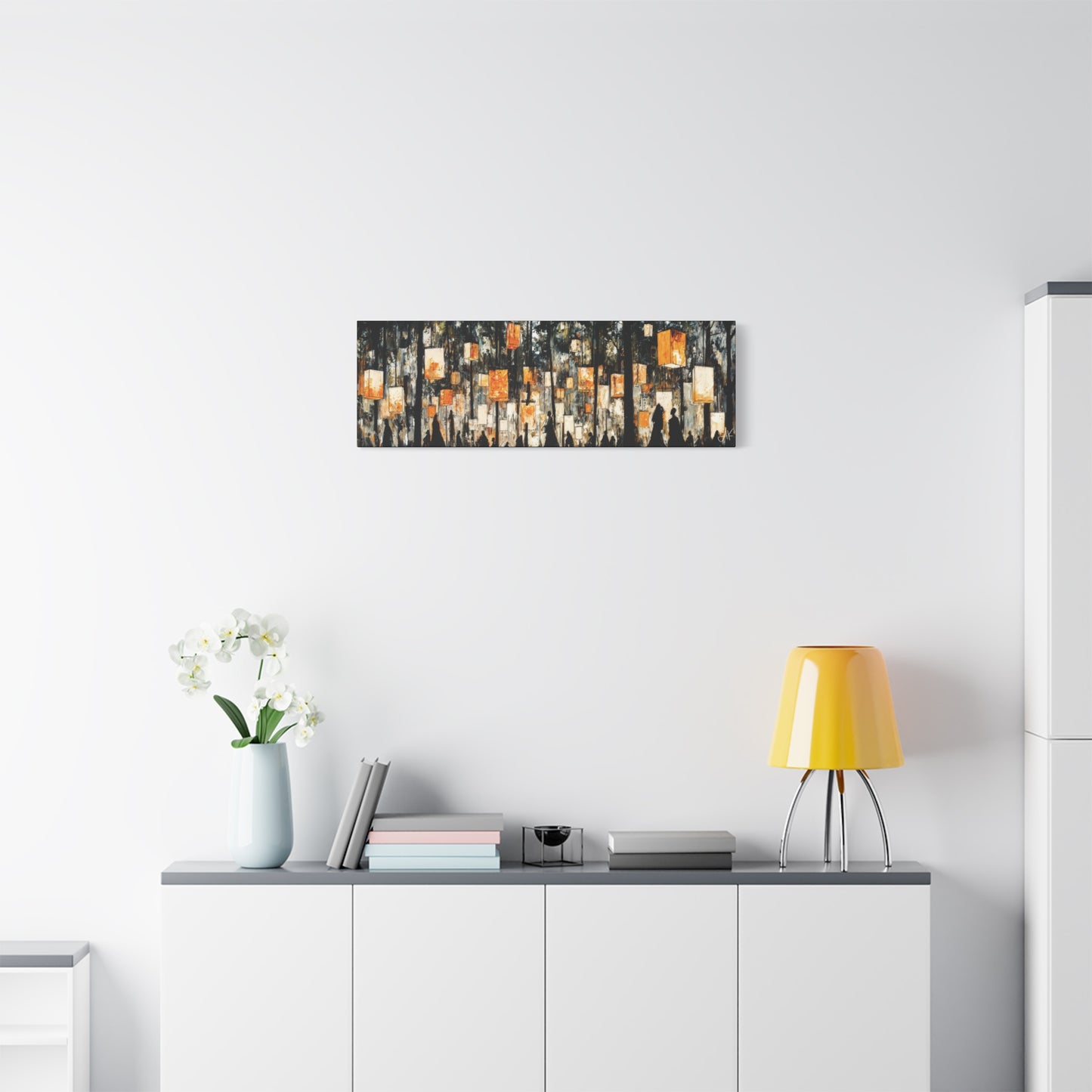 "Lantern Festival", Fine Art Matte Canvas, Stretched, 1.25"