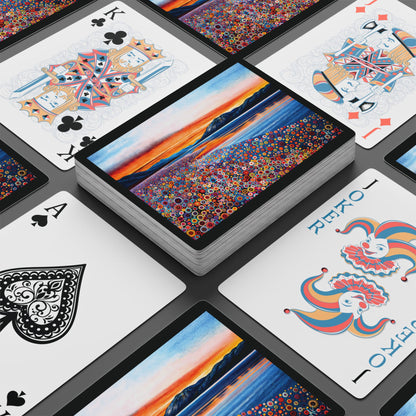 "God's Majesty", Fine Art Playing Cards (Void Black)