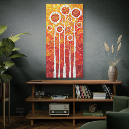 "Solar Grove", Fine Art Matte Canvas, Stretched, 1.25"