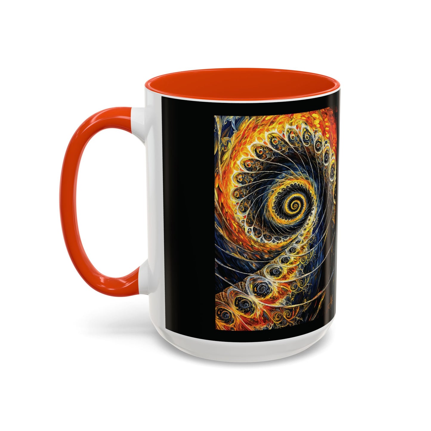 "Beauty of His Design", Colorful Mugs (11oz, 15oz)