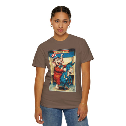"MAGA Spanked the Donkeys 2024", Unisex T-shirt (Light Colors)