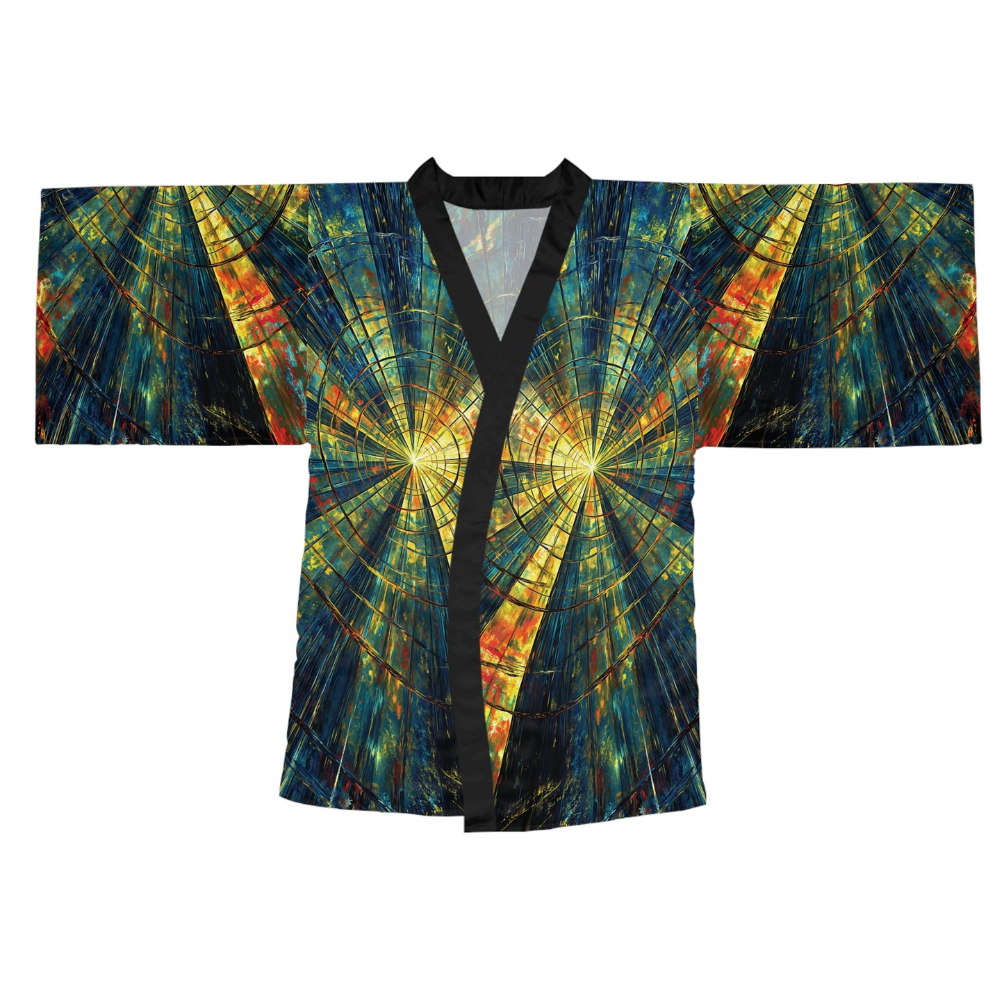 "Afterlife Judgement", Long Sleeve Kimono Robe
