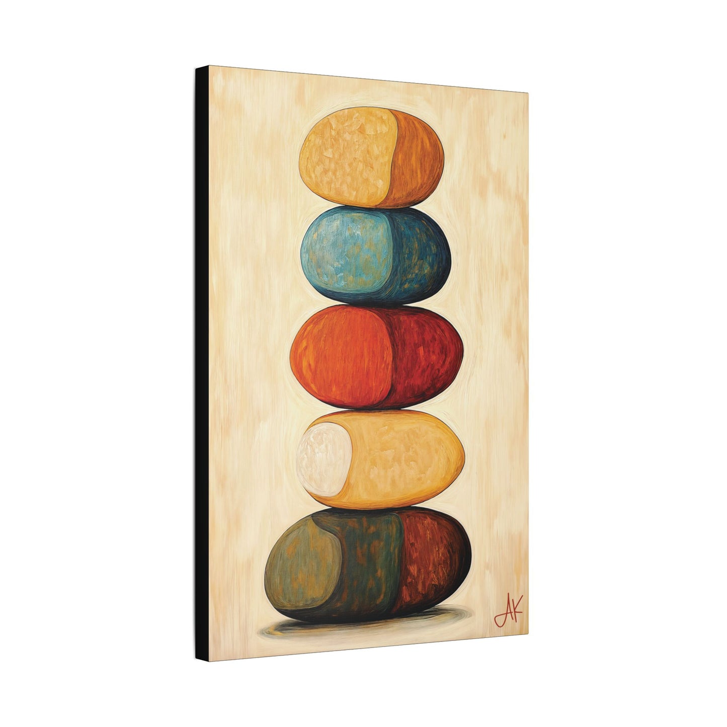 "Sacred Stack" #02, Stretched Classic Canvas Fine Art Print