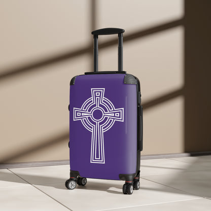 "A Simple High Cross", Suitcases (Purple)