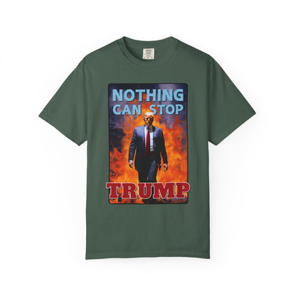 "Nothing Can Stop Trump", Unisex T-shirt (Dark Colors)