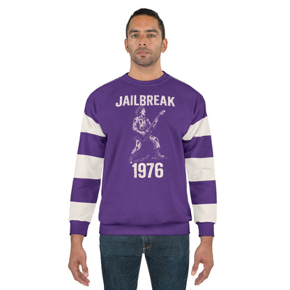 "Jailbreak 1976", Unisex Sweatshirt (Deep Purple)