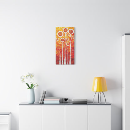 "Solar Grove", Fine Art Matte Canvas, Stretched, 1.25"