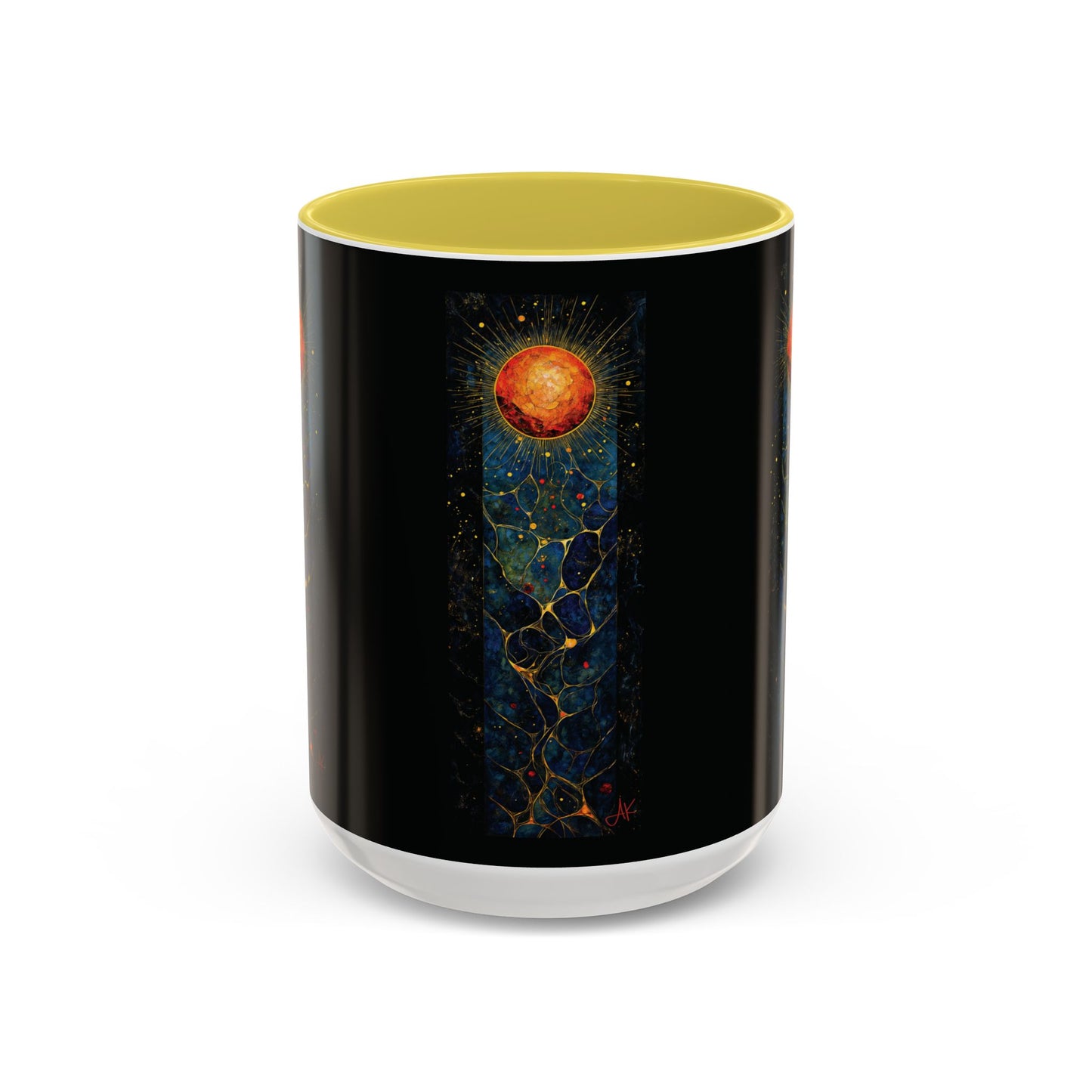 "The Living Light (John 8:12)", Colorful Mugs (11oz, 15oz)
