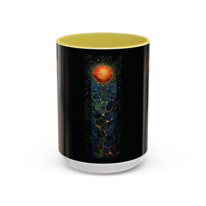 "The Living Light (John 8:12)", Colorful Mugs (11oz, 15oz)