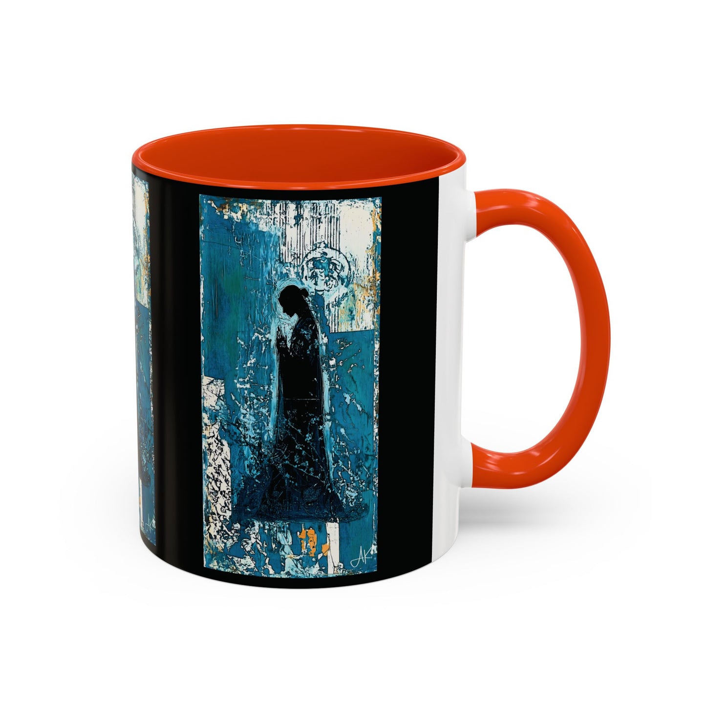 "Behold the Handmaid - Luke 1:38", Colorful Mugs (11oz, 15oz)