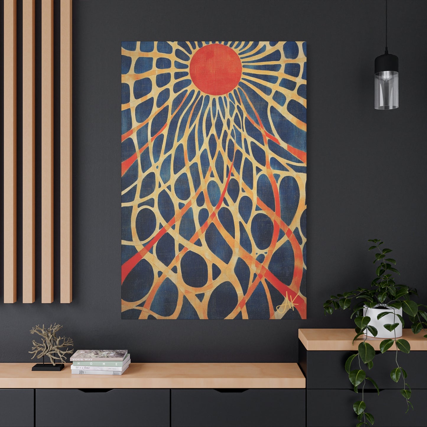 "70's Summer", Fine Art Matte Canvas, Stretched, 1.25"