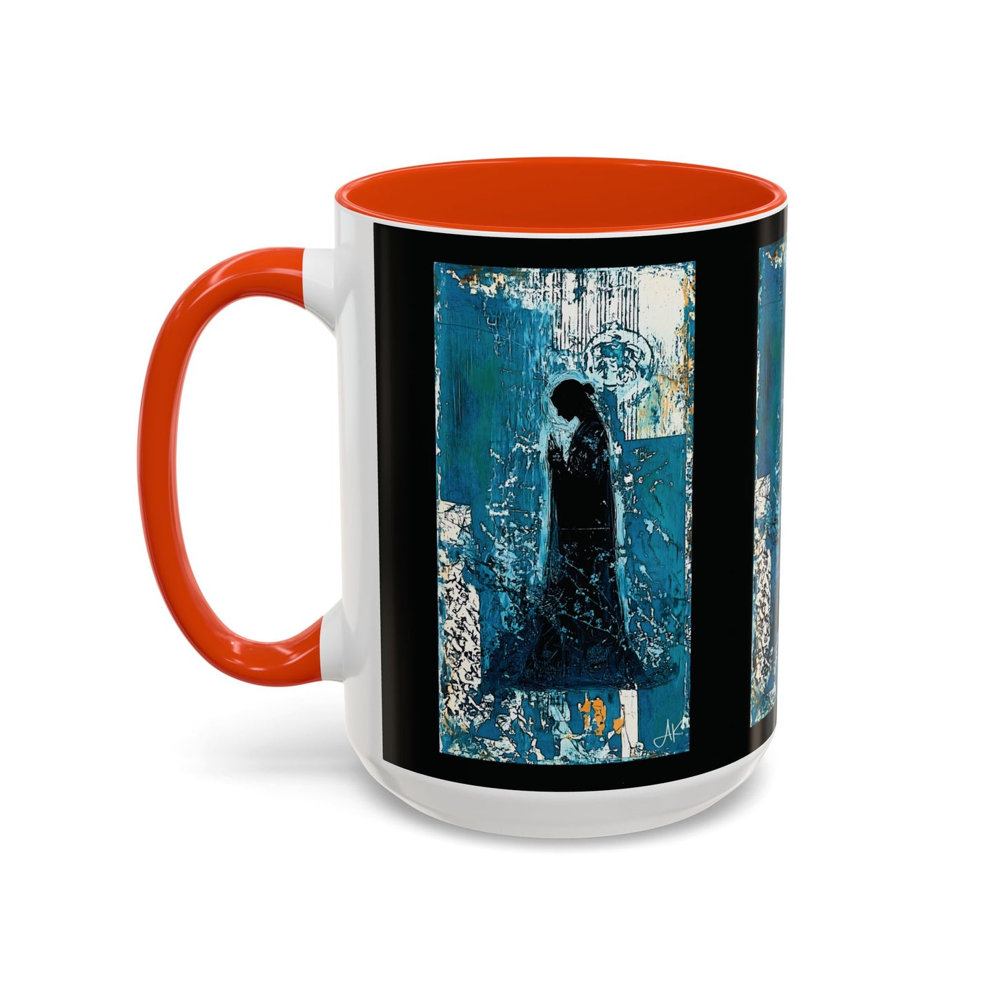 "Behold the Handmaid - Luke 1:38", Colorful Mugs (11oz, 15oz)