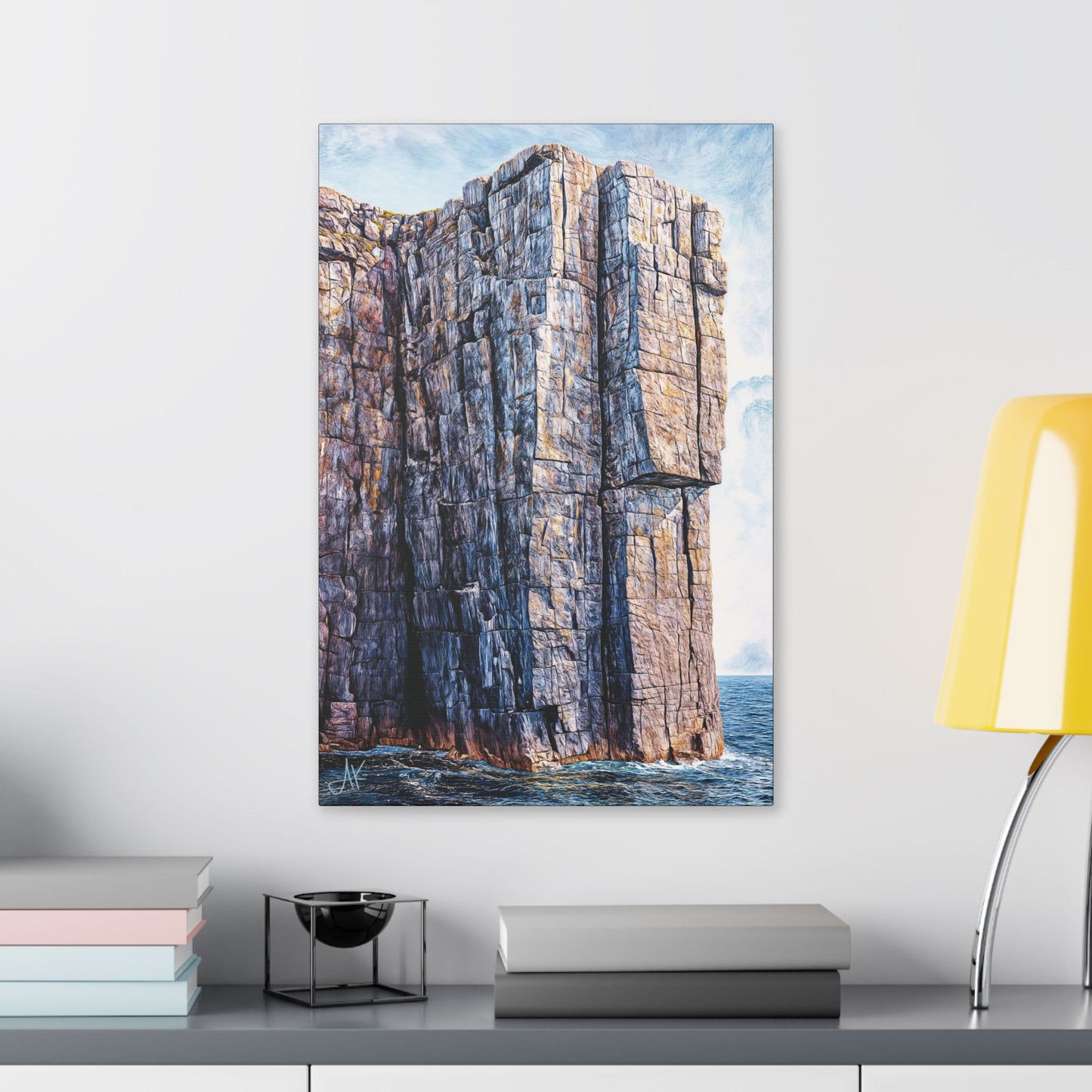 "Fortress Antrim", Stretched Classic Canvas Fine Art Print