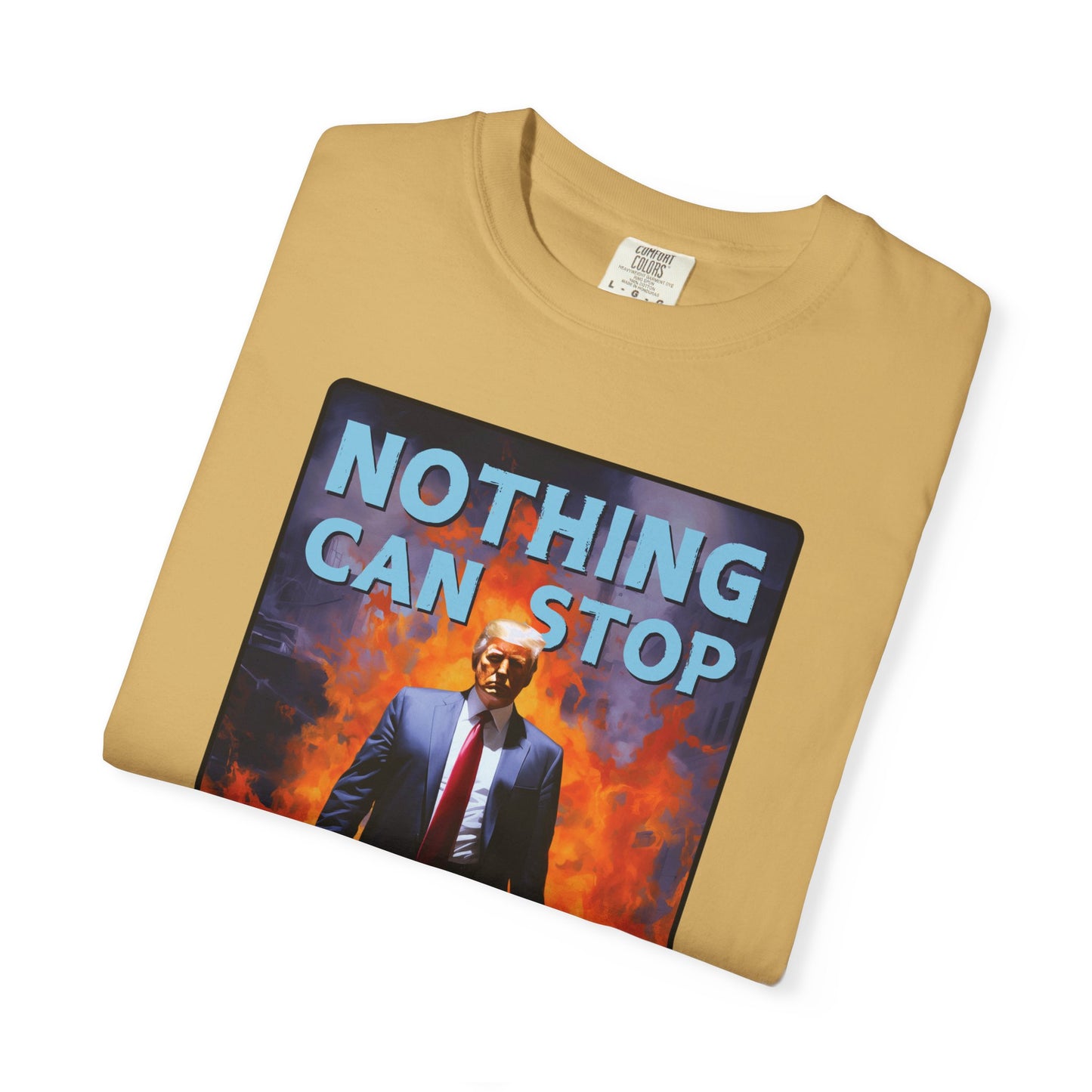 "Nothing Can Stop Trump", Unisex T-shirt (Light Colors)