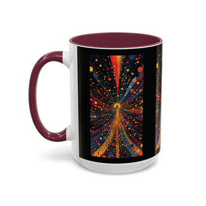 "Illuminated by Grace - 2 Corinthians 4:6", Colorful Mugs (11oz & 15oz)