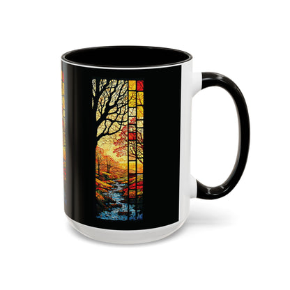 "Realization at 5", Colorful Mugs (11oz, 15oz)