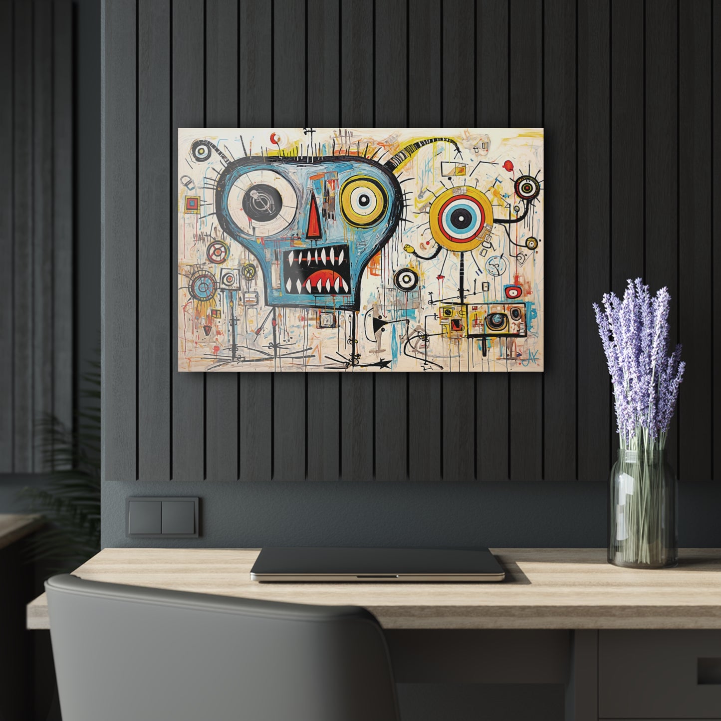 "Tech Overload", Fine Art Acrylic Wall Prints (French Cleat Hanging)