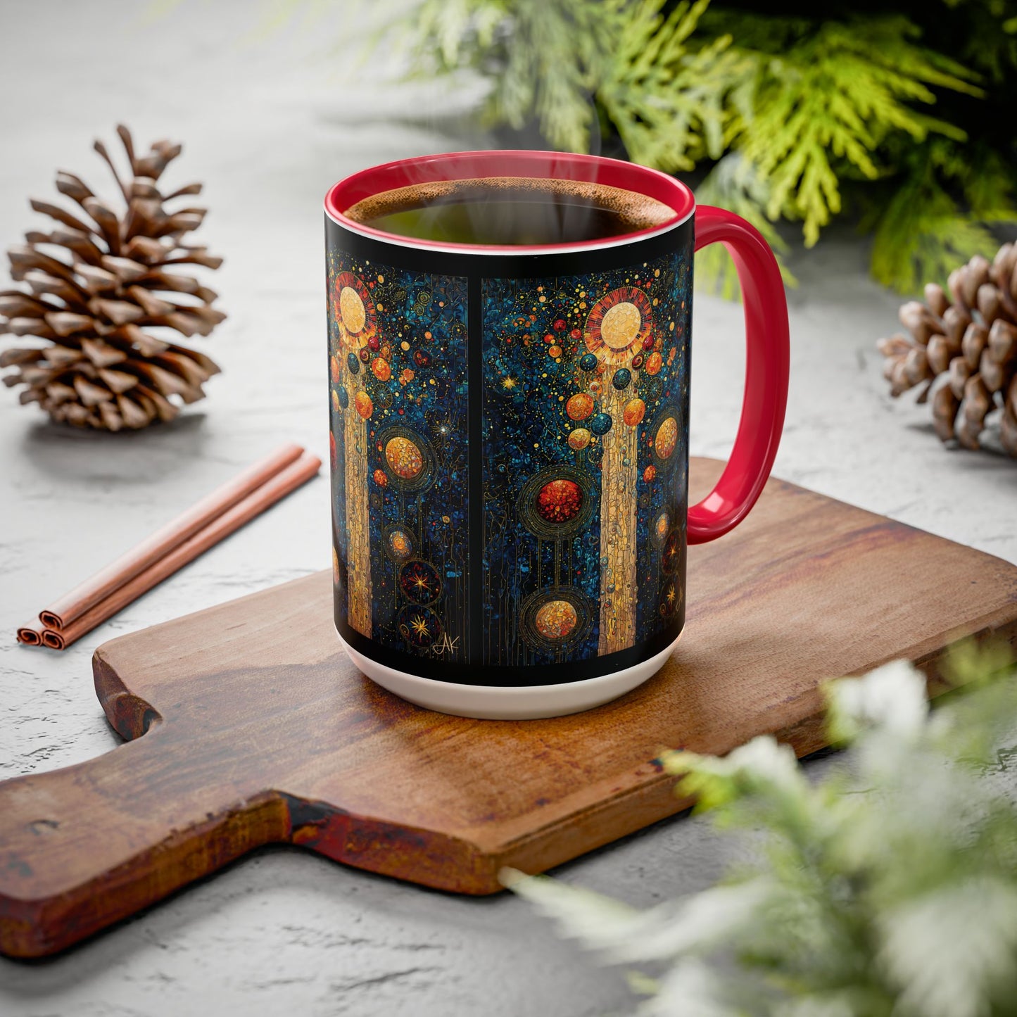 "Creator of All", Colorful Mugs (11oz, 15oz)