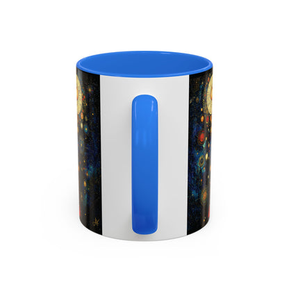 "Ancient Connection to God", Colorful Mugs (11oz, 15oz)