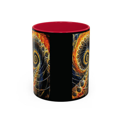 "Beauty of His Design", Colorful Mugs (11oz, 15oz)