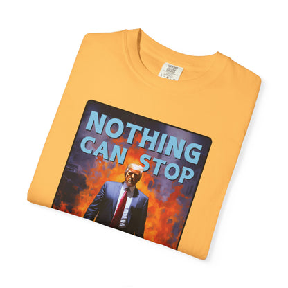 "Nothing Can Stop Trump", Unisex T-shirt (Light Colors)