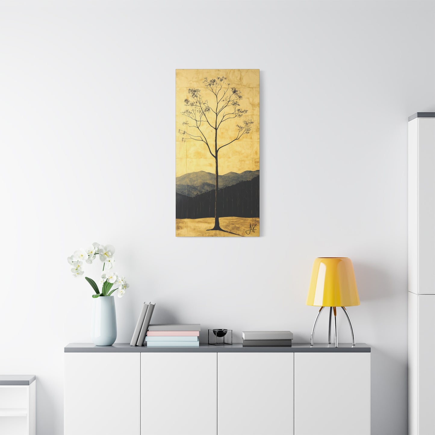 "Marker Tree of the Free Man", Fine Art Matte Canvas, Stretched, 1.25"