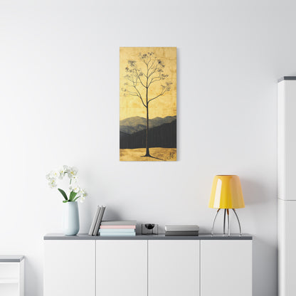 "Marker Tree of the Free Man", Fine Art Matte Canvas, Stretched, 1.25"
