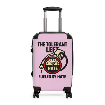 "The Tolerant Left", Suitcase (Abbey Veil Pink)