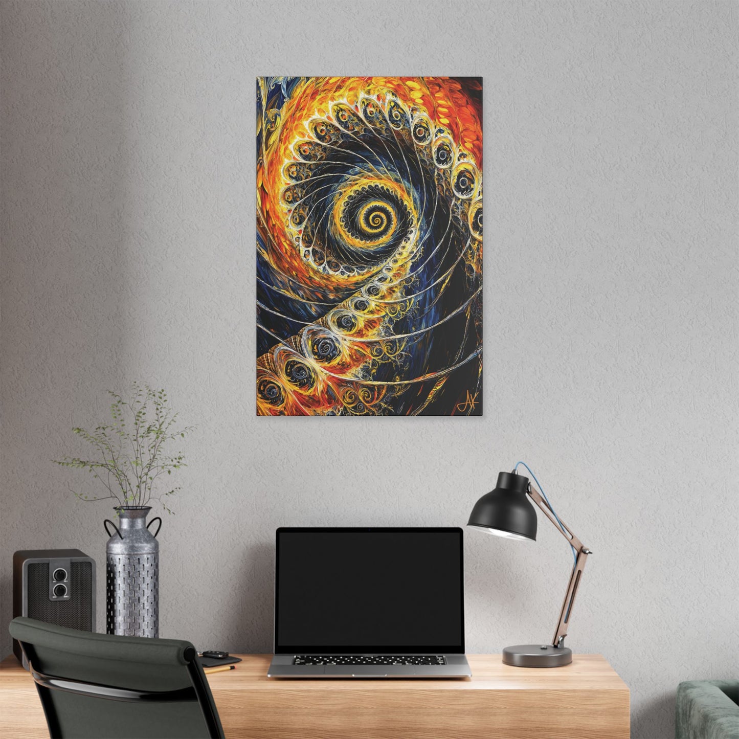 "Beauty of His Design", Stretched Classic Canvas Fine Art Print